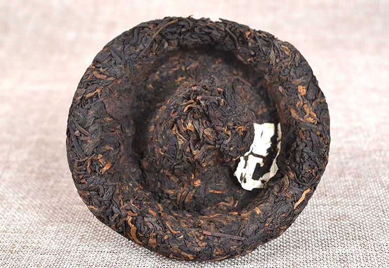 2022 Xiaguan Tuo Tea FT Baoyan Tight Tea Mushroom Tuocha Cooked Tea Ripe