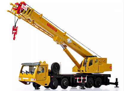 1:55 KDW ENGINEERING TRUCK CRANE Construction Machine Equipment Diecast Model