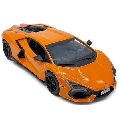 1/32 2023 Lamborghini Revuelto Model Toy Car Metal Diecast Toy Vehicle Orange