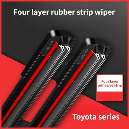 Corolla Camry Wiper Original RAV4 Highlander Levin Vios Boneless Wiper