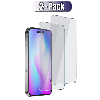 For Apple iPhone 14/14 Pro Max/Plus Tempered Glass HD Clear Screen Protector
