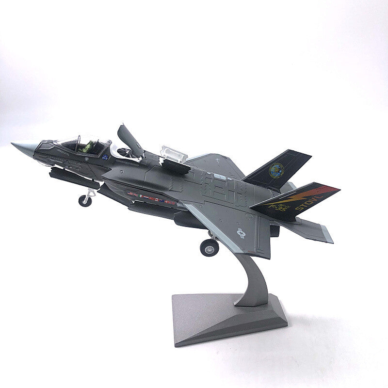 1/72 US Marine Corps F-35B Vertical Lift Invisible Fighter Alloy Model