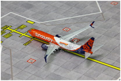 1:400 GeminiJets Sun country BOEING B737-800S Airplane Diecast Aircraft Model