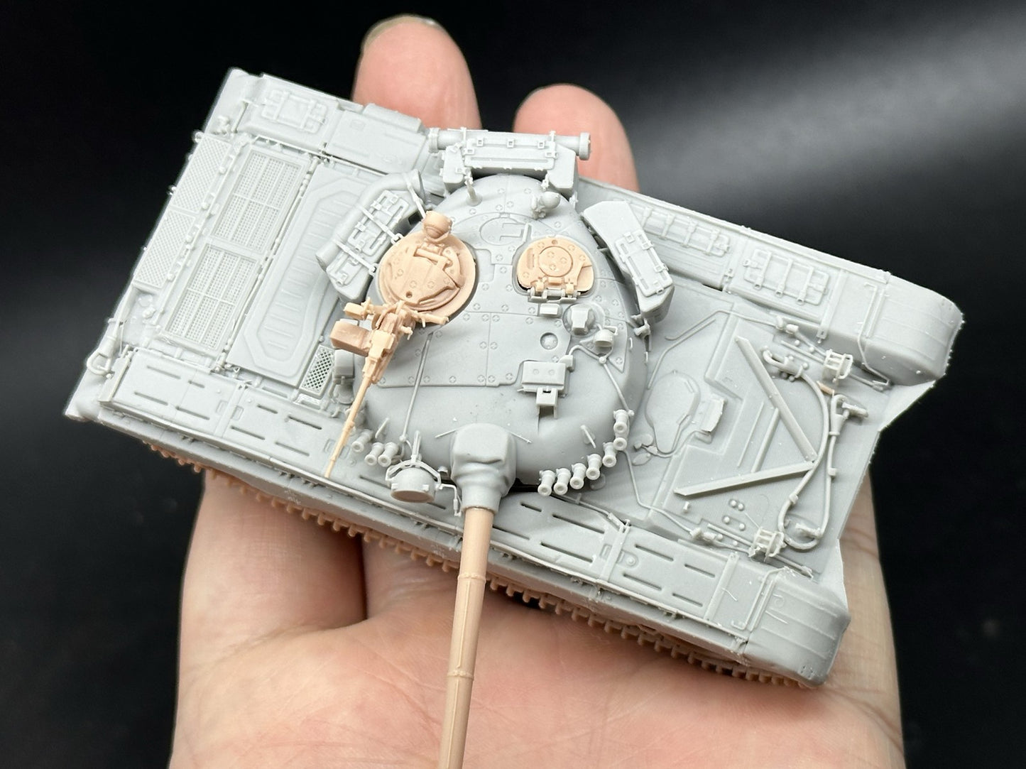 3D Printed 1/72/87/144 Russian T-72A Main Battle Tank Unpainted Model Kit-