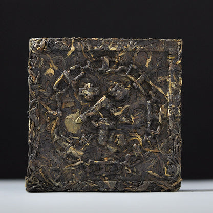 2007 Yunnan Puer Pu'er Puerh Raw Tea CNNP Zhongcha Fulu Shouxi Square Brick 100g