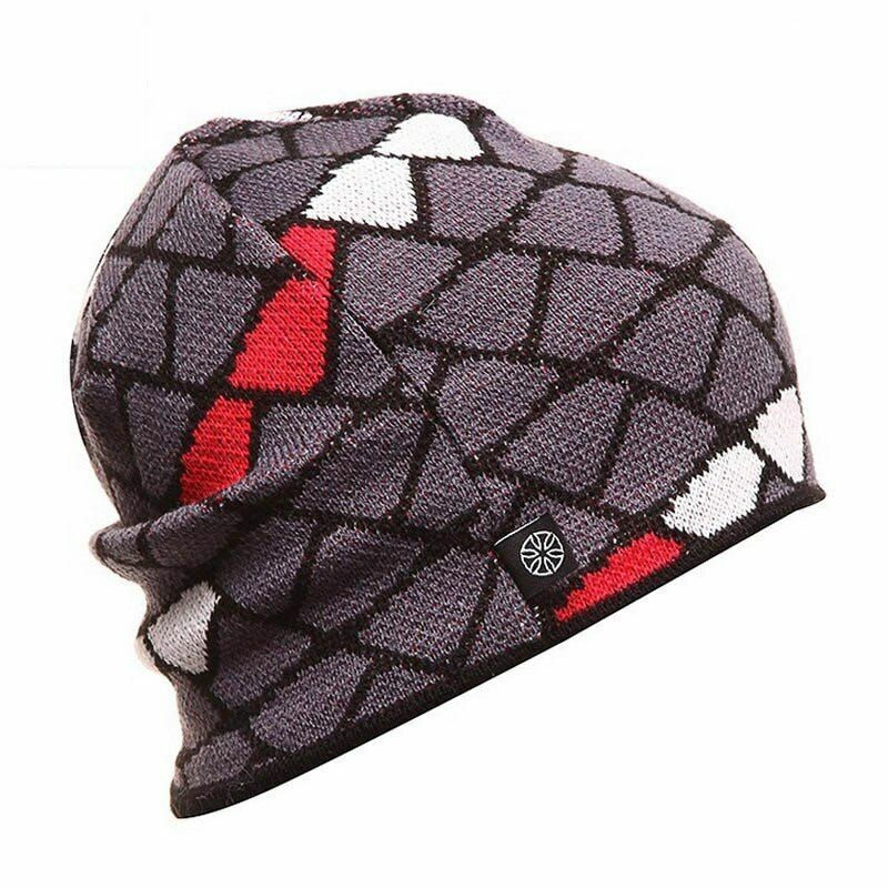 Autumn Winter Ski Hat Snowboard Winter Skating Beanies Head Warm Acrylic Thermal