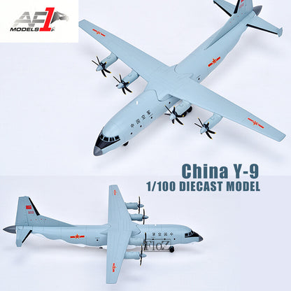 AF1 China Y-9 1/100 diecast plane model aircraft