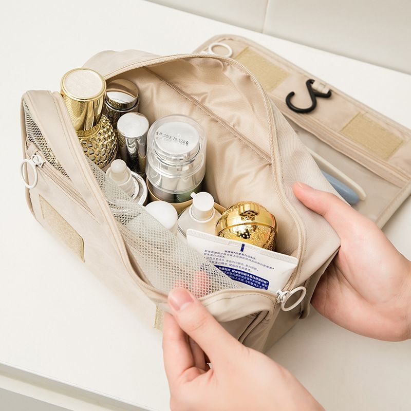 24*9*19cm Makeup Bag Traveling Cosmetic Toiletries Organizer Waterproof Storage