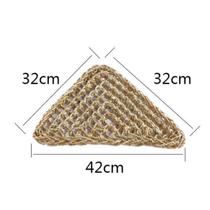 Reptile Hammock Seaweed Mat Small Hermit Bed Crabs Lounger Terrarium Decoration