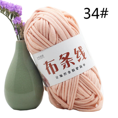 Hot Sale 100g Super Crochet Cotton Cloth Yarn Thick DIY Hand Wrap Knitting Yarn