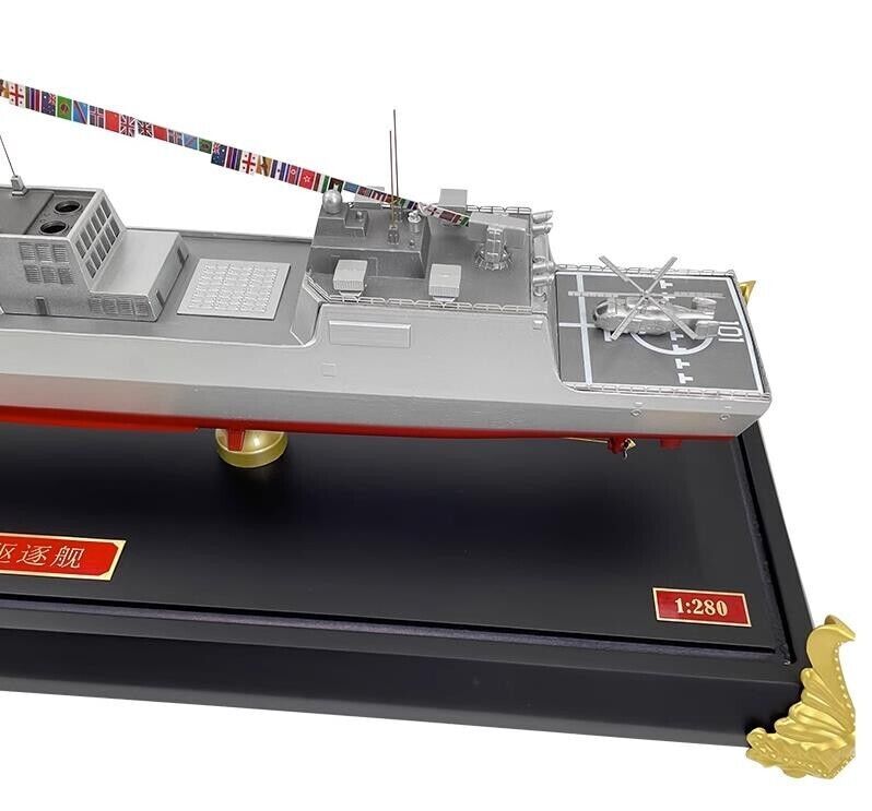 1:500 42CM Type 055 Guided Missile Destroyer Warship Diecast Battle Ship Model