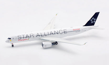 1:200 33CM InFlight STAR ALLIANCE Ethiopian AIRBUS A350-900 Plane Diecast Model