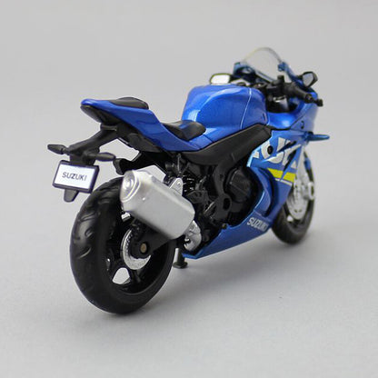 1/18 Suzuki GSX-R1000 Motorcycle Model Diecast Motorcycle Toy Kids Gifts Blue