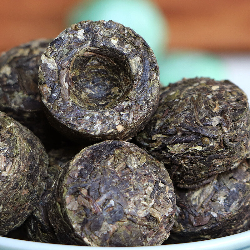 Pu Erh Puer Tuocha Lotus Leaf Flavored Mini Raw Fitness Shen Pu'er Tea 500g