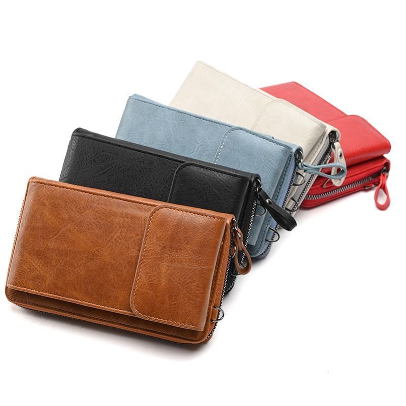 Small Crossbody Messenger Bags Shoulder Bag Wallet Leather Card Holder Purse 1PC
