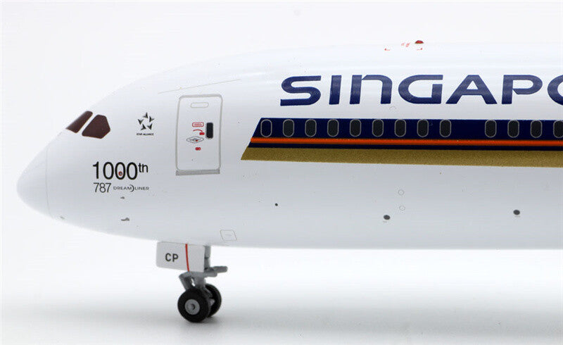 JC Wings Singapore Airlines 1000th B787-10 9V-SCP Flaps down 1:200 Pre-builded