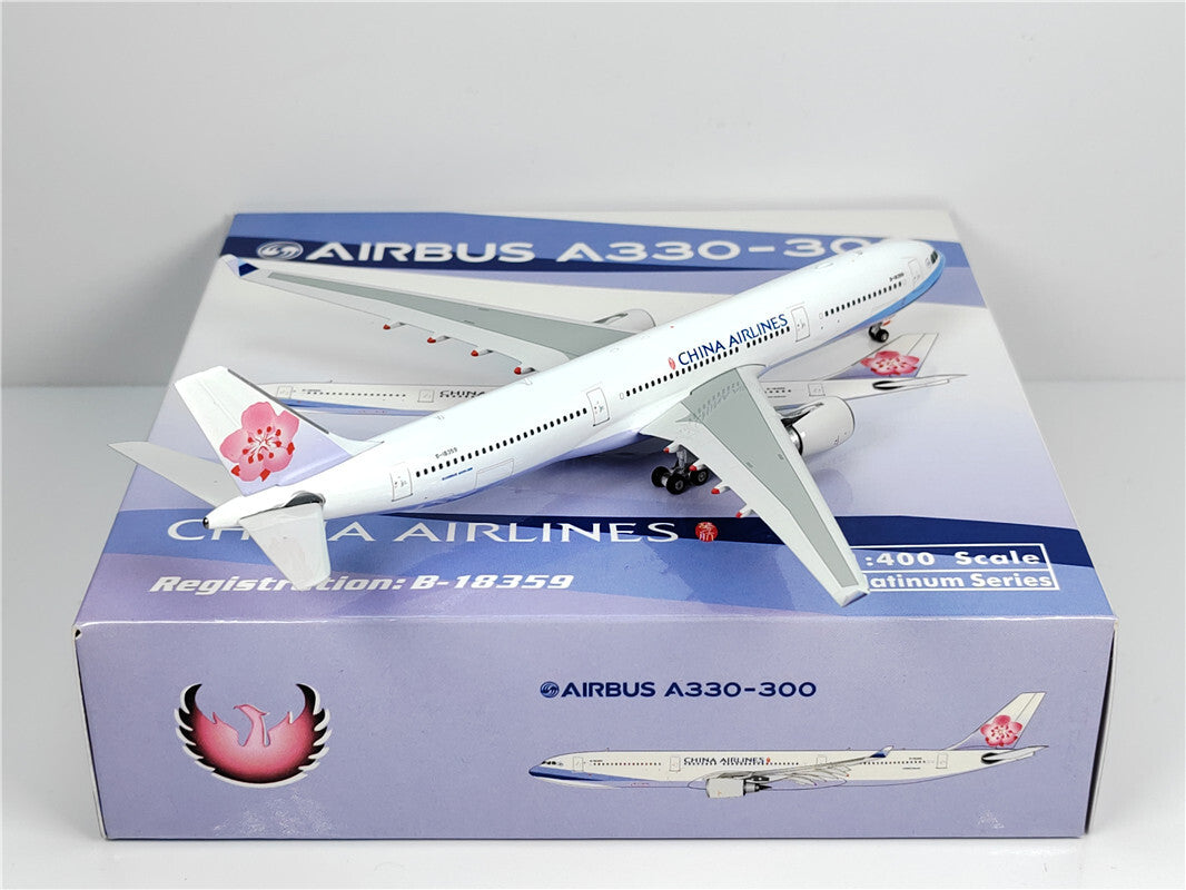 1:400 Phoenix CHINA AIRLINES AIRBUS A330-300 Airplane Diecast Aircraft Model
