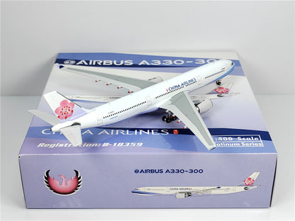 1:400 Phoenix CHINA AIRLINES AIRBUS A330-300 Airplane Diecast Aircraft Model