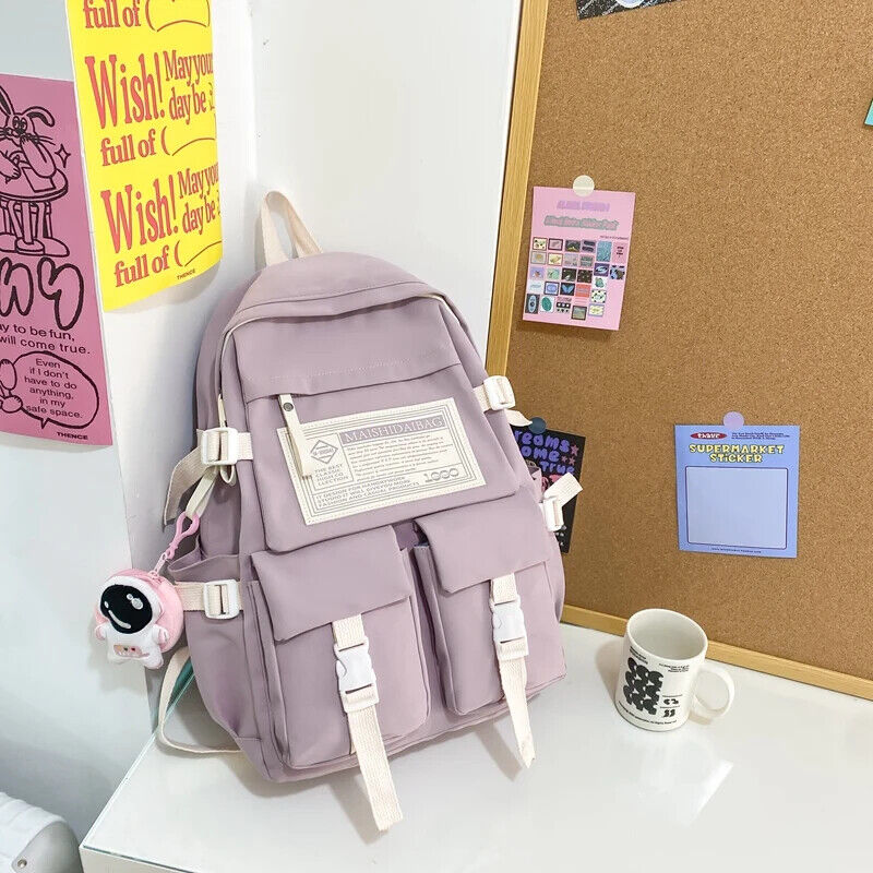 Women Backpack Back Bag Portable School Backpack Girl Student Schoolbag Cool