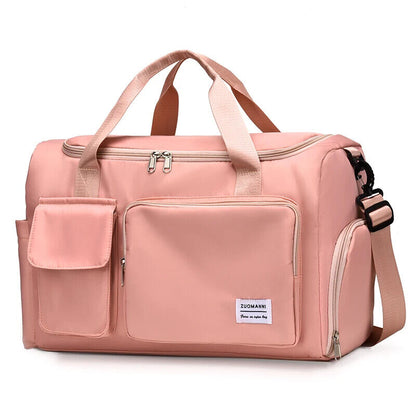 Carry On Travel Bag Weekender Overnight Bags Shoe Compartment Sports Bags Women