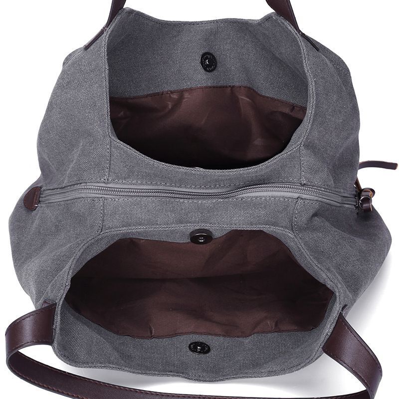 Canvas Handbags Wild Art Simple Shoulder Bags Versatile Traveling Shoulder Purse