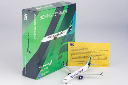 1:400 NG Model ICELANDAIR BOEING 737 MAX 9 Passenger Airplane Diecast Model