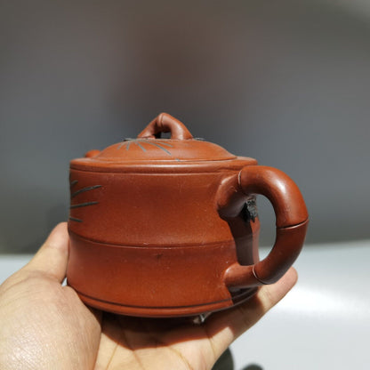 Vintage Chinese Yixing Purple Clay Teapot Zisha Ceremony Fashion Gift Teaware