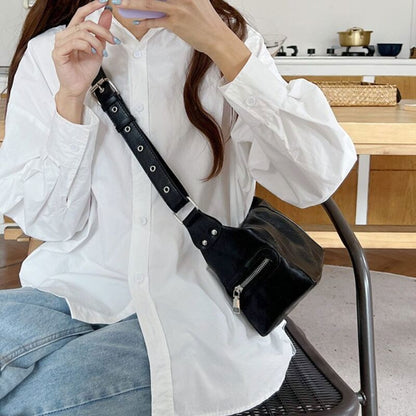 Fashion Punk Luxury Messenger Bag Handbags Shoulder Bag Purse Crossbody Bag