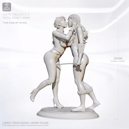 1/35 resin figure model kit Nvxia V-J Day in Times Square Unassembled Unpainted