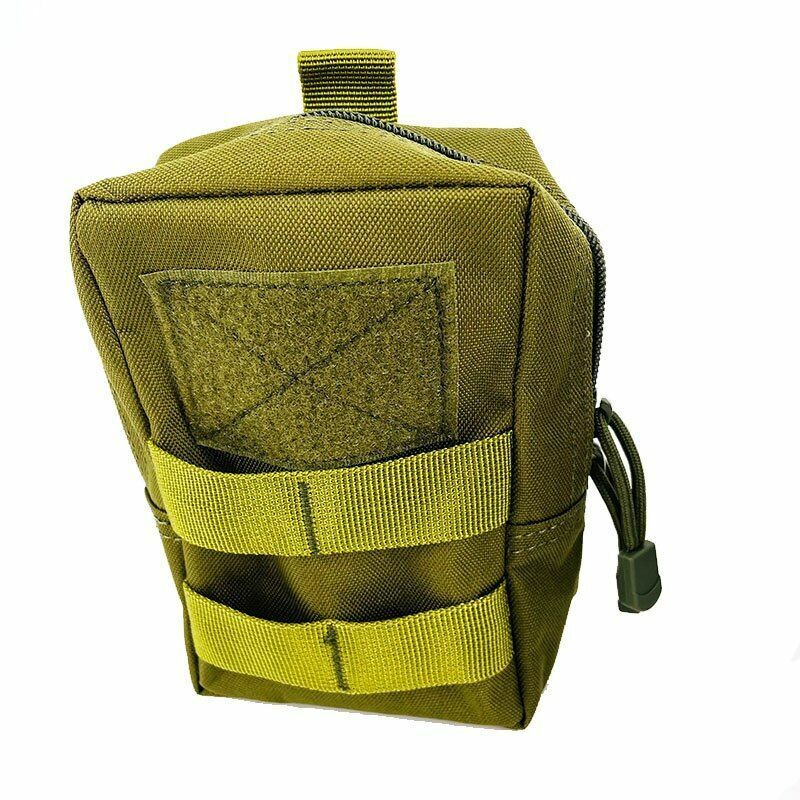 Multifunctional 1000D Waist Bag Outdoor Tool Zipper Pack Accessories Belt Pouch