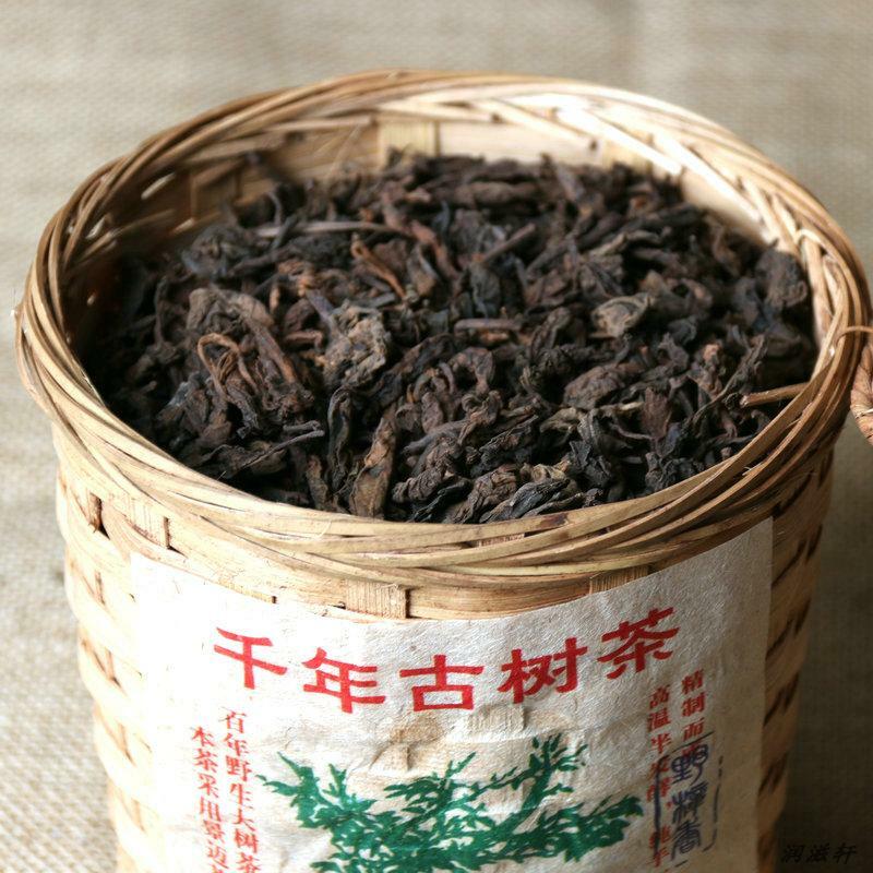 400g*box Jingmai Zhang Xiang Gu Shu Tea 1992 Pu'erh Tea Cooked Pu'erh Loose Tea