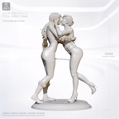 1/35 resin figure model kit Nvxia V-J Day in Times Square Unassembled Unpainted