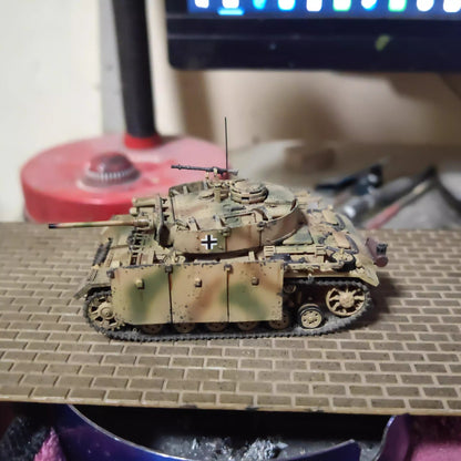 Homemade 1/72 German III M Main Battle Tank Finished Model Ornament Toys