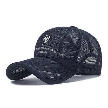 Mesh Cap Baseball Cap Sun Hat Trucker Hat Snapback Hat Summer Mesh Breathable