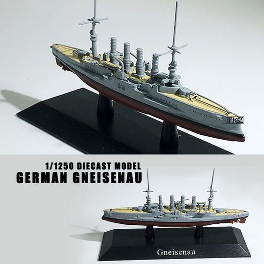 GERMAN Gneisenau 1/1250 diecast model ship deagostini