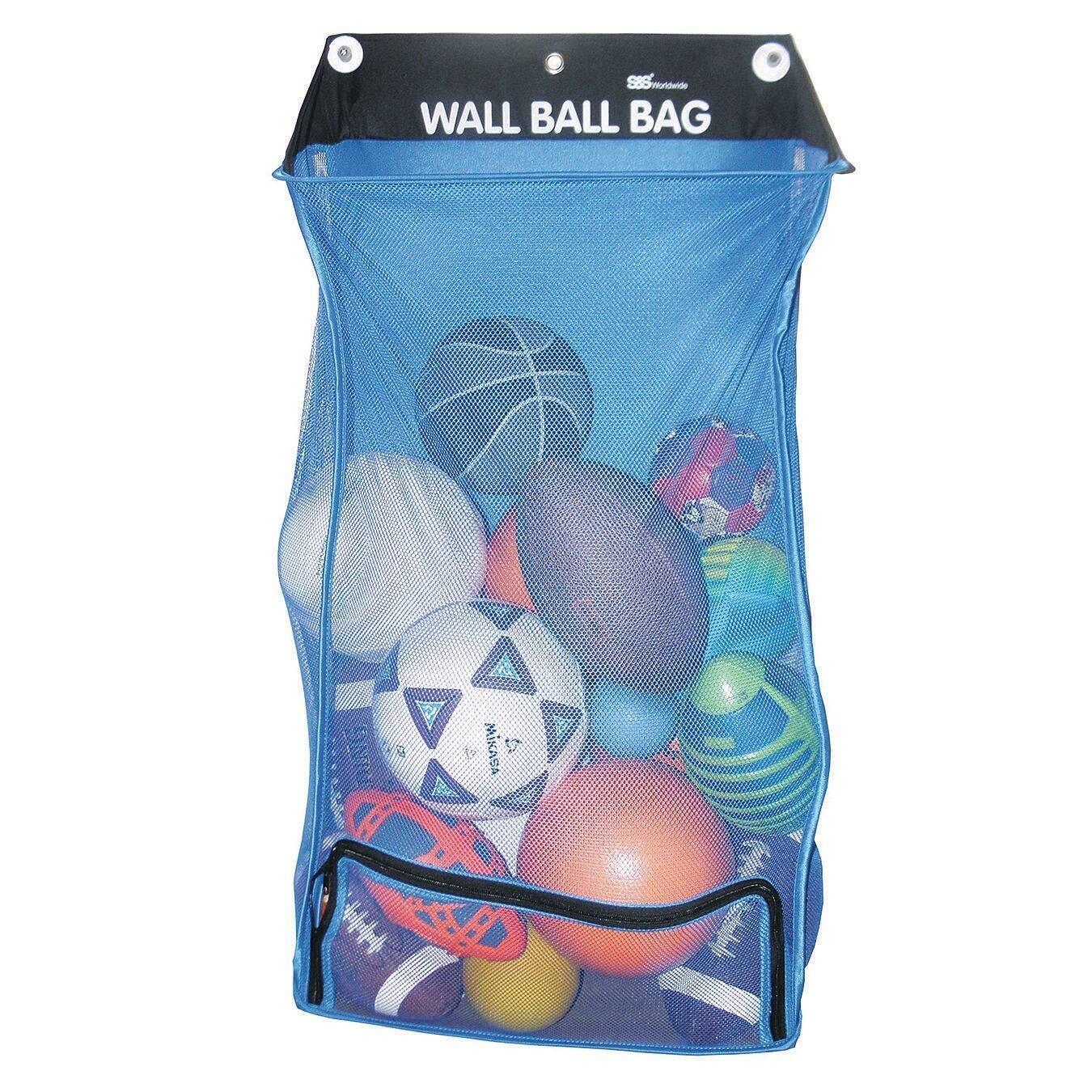 S&S Worldwide Cart and Wall Ball Bag. Large (36" L x 19-1/2" x 9") One Size