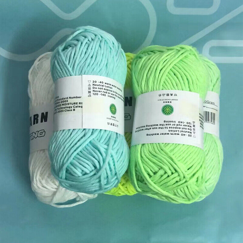Hat Wool Yarn Functional Yarn Knitting Material Scarf Accessories Luminous DIY