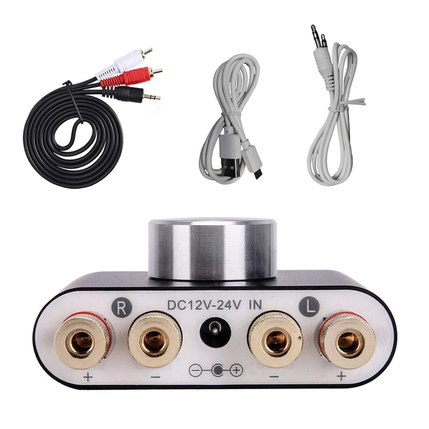 Power Amplifier HiFi Stereo Audio 50W+50W Car Home Mini Bluetooth 5.0 Digital