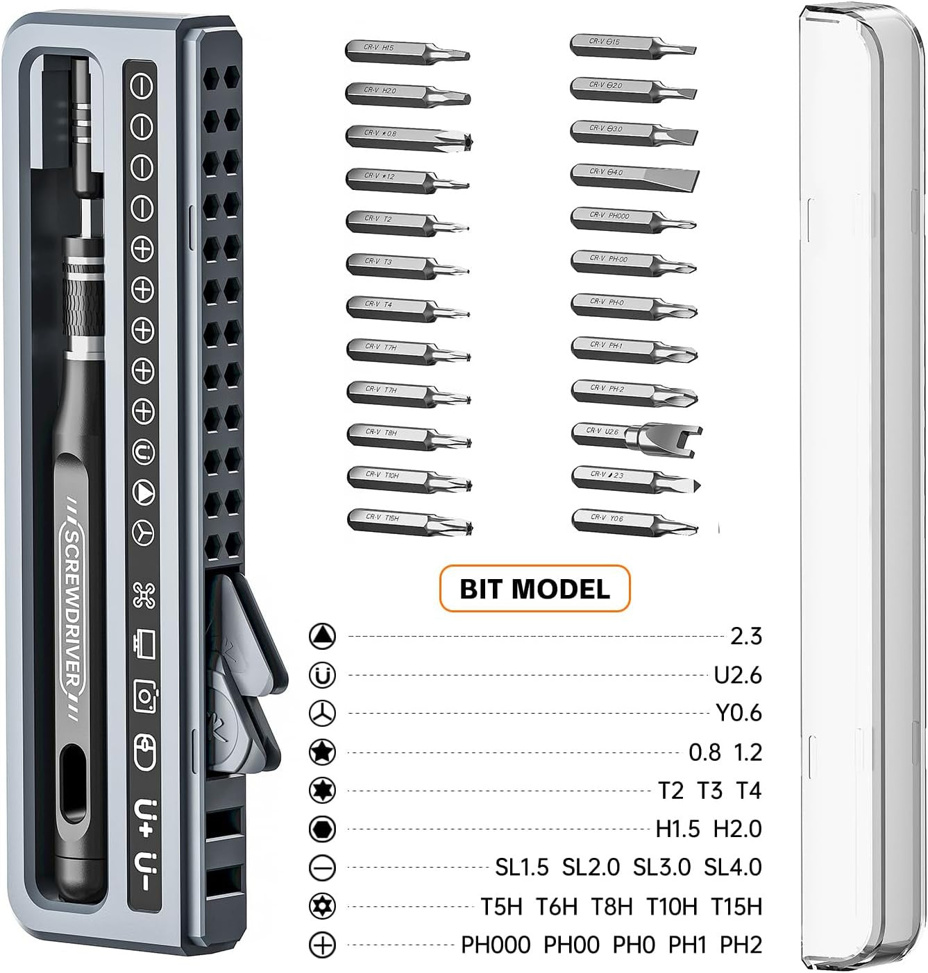 32-In-1 Small Precision Screwdriver Set, Professional Magnetic Mini Repair Tool