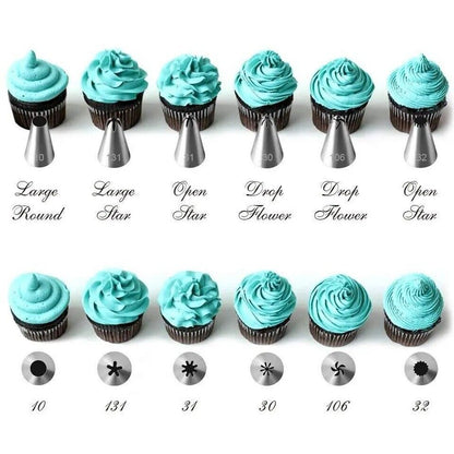Set De Reposteria Decoracion Decorar Para Pasteles Molde Glaseado Suministro 42P