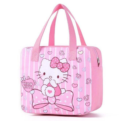 Cute My Melody Lunch Box Case Bag Storage Bag Handbag Iinsulation Picnic Bag