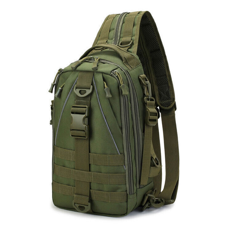Military Tactical Backpack Army Camouflage Shoulder Bag Riding Hiking Camping