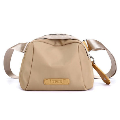 Shoulder Bag Small Solid Crossbody Bag Black Travel Purse Luxury Handbag Zipper