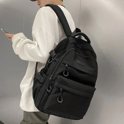 Girls School Bag Backpack Travel Pockets Daypack Schoolbag Women Men Student