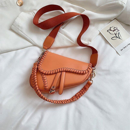 Saddle Handbag Women Shoulder Crossbody Bags Ladies Bag