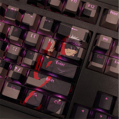 Anime Jujutsu Kaisen 108 PBT Keycap Set for Mechanical Keyboard