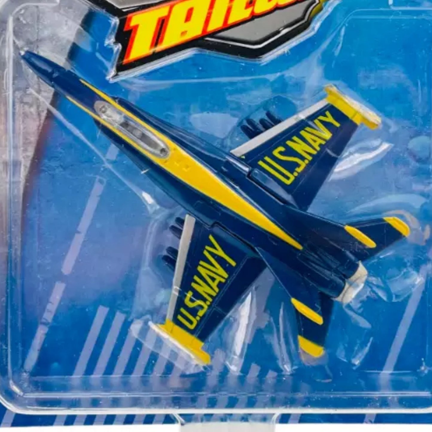 Alloy 1:64 Navy Blue Angels F/A-18 Hornet Fighter Jet Die Cast Model Toy
