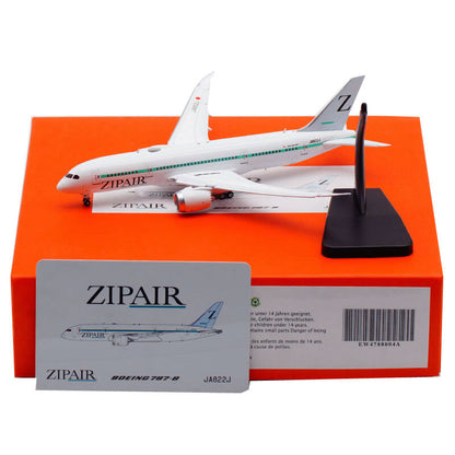 1:400 JC Wings Zip Air Boeing 787-8 Airplane Diecast Aircraft Model