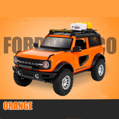 1:32 Ford Bronco Lima Diecast Model Car Off-road Vehicle Toy Sound Light Gift