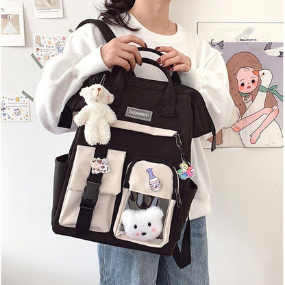 Schoolbag Girl Laptop Bag Travel Shoulders Bag For Women 2023